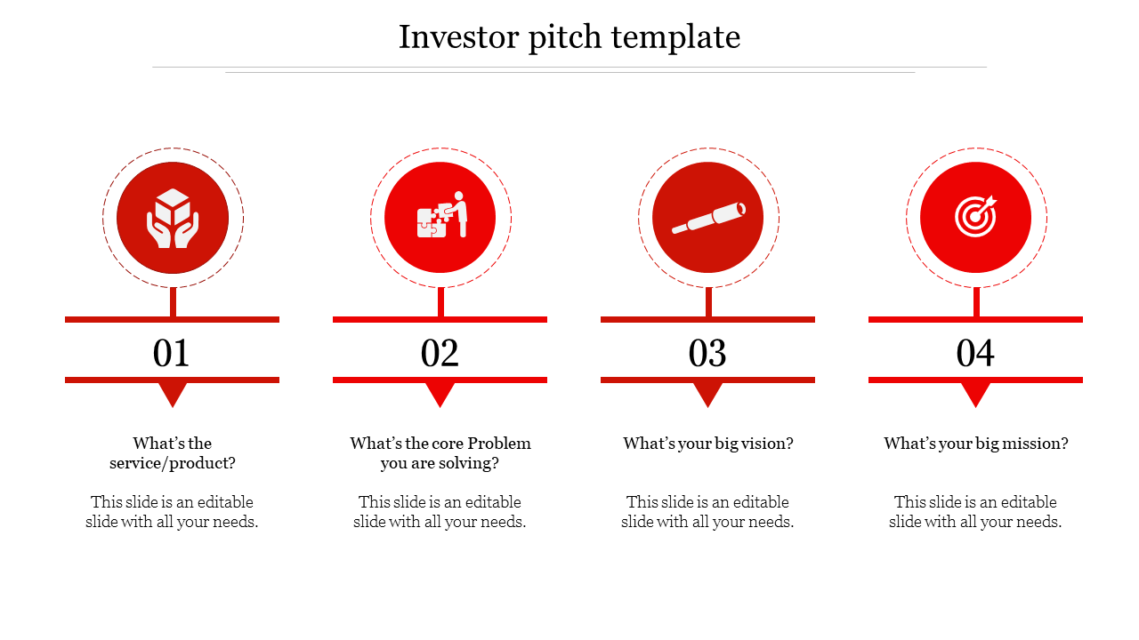 investor pitch template-4-Red